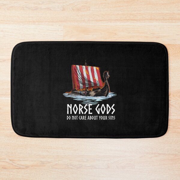 Item preview, Viking Longship Norse Gods Sailing Art designed and sold by paulisihbogut.