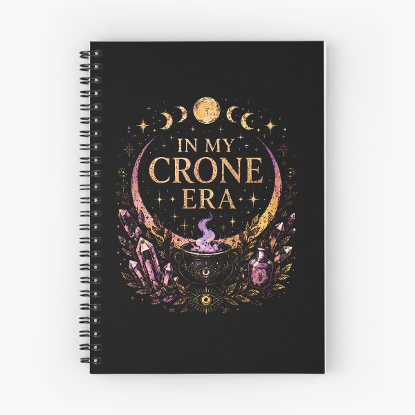 Item preview, In My Crone Era Witchy Gothic Botanical designed and sold by RealestInternet.