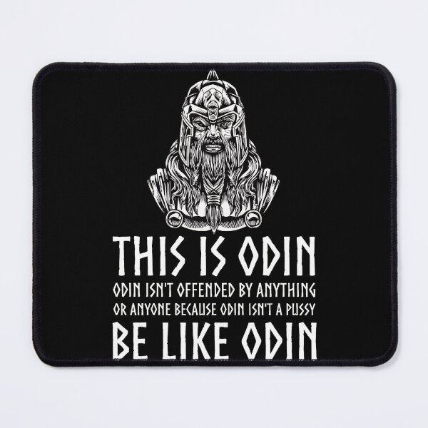 Item preview, Viking Odin Motivational Norse Mythology Art designed and sold by desortxtorf.