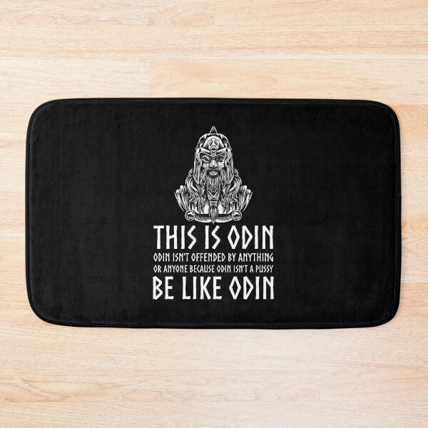 Item preview, Viking Odin Motivational Norse Mythology Art designed and sold by desortxtorf.