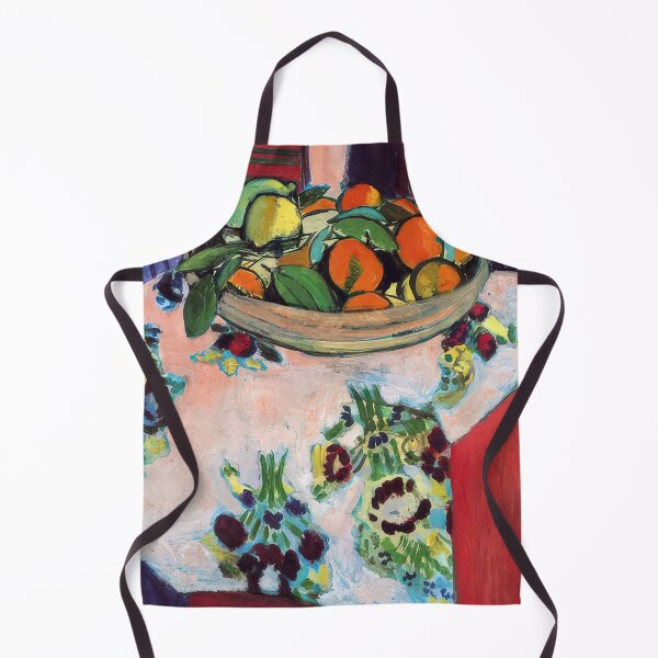 Item preview, Basket with oranges 1913 designed and sold by VeilOfPigments.