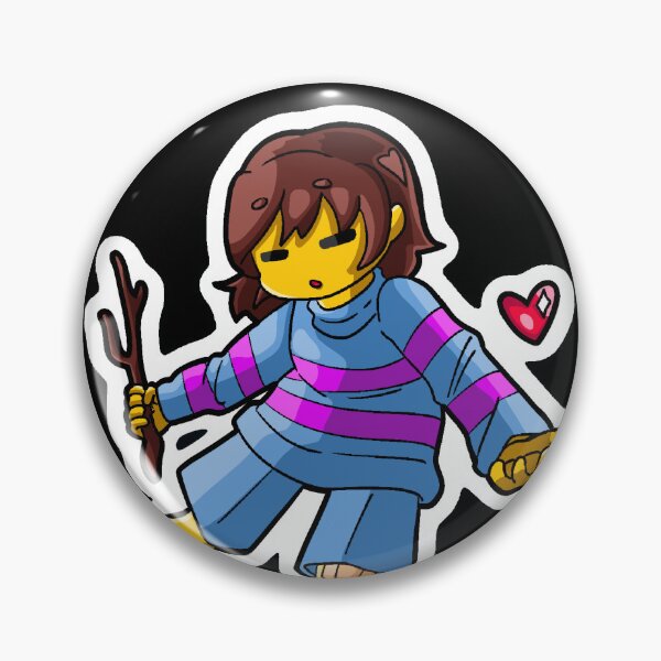 Item preview, human (frisk) sticker designed and sold by sinkshower.