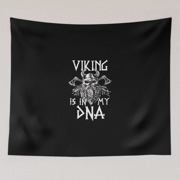 Item preview, Viking Skull Axes DNA Norse Warrior Gift designed and sold by perowawbilton.