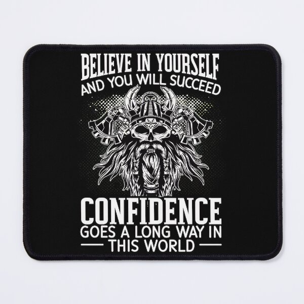 Item preview, Viking Skull Motivation Believe Yourself Succeed designed and sold by paulisihbogut.