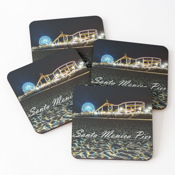 Item preview, Santa Monica Pier Under the Stars designed and sold by kristield.
