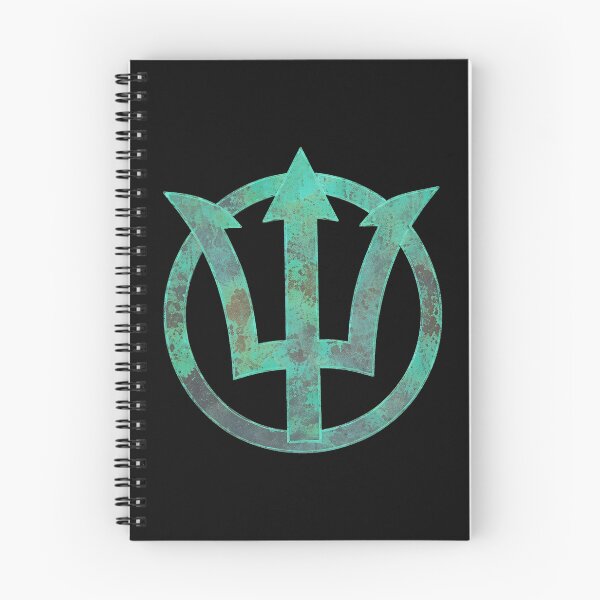 Item preview, Distressed Trident Circle Symbol designed and sold by SARALINDO.