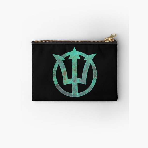 Aperçu de l'œuvre Symbole du trident circulaire vieilli créée et vendue par SARALINDO.