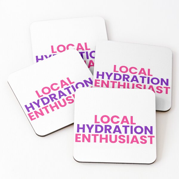 Item preview, Water Gift - Local Hydration Enthusiast designed and sold by RedRubyBubble.