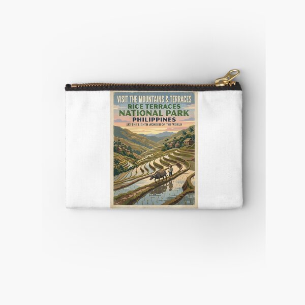 Item preview, Water Buffalo Rice Terrace designed and sold by PictoVibe.