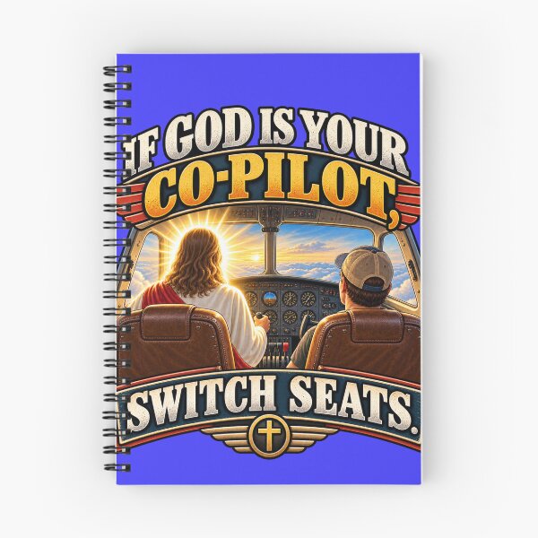 Item preview, If God is Your Co-Pilot, Switch Seats designed and sold by TheBibleStop.