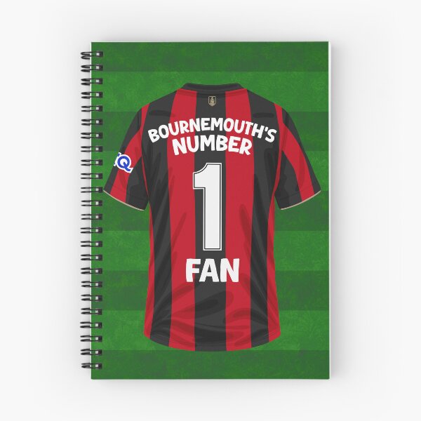Item preview, Bournemouth Number 1 Fan Football Design designed and sold by The Home Of Pink Peach.