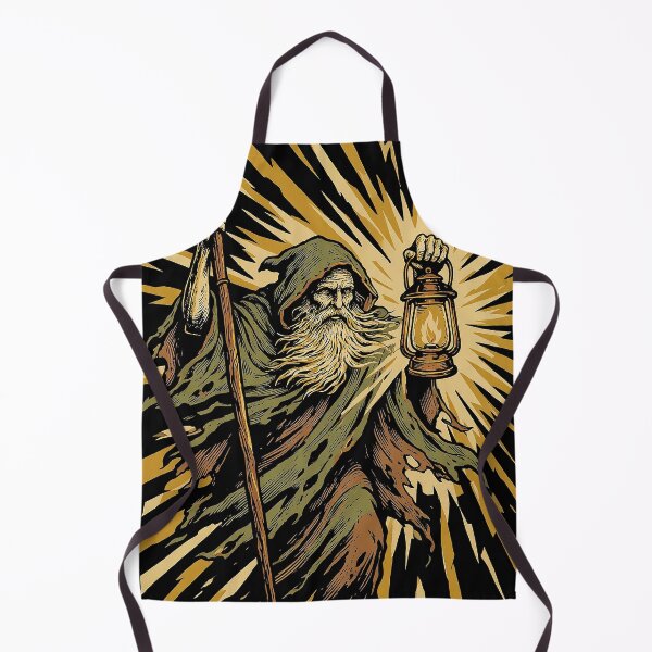 Item preview, Hermit With Lantern In The Dark Print designed and sold by The Mellonaire.