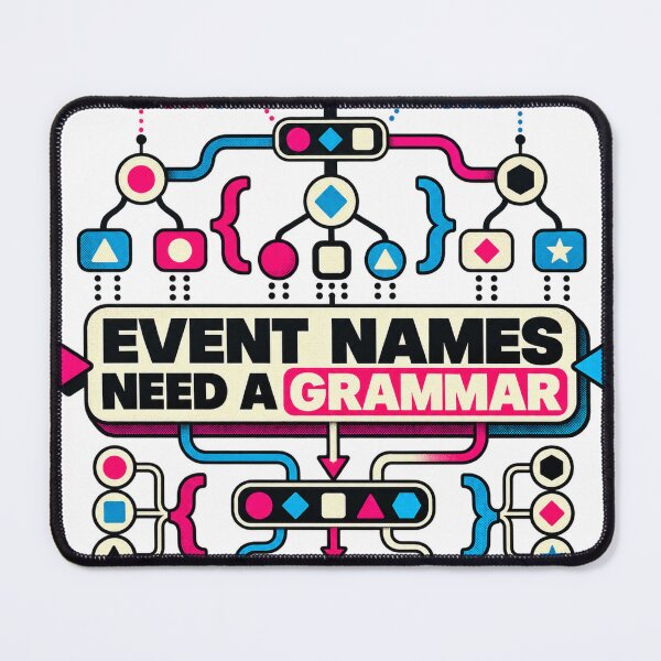 Item preview, Event Naming Grammar Analytics Design designed and sold by Shope Buzz.