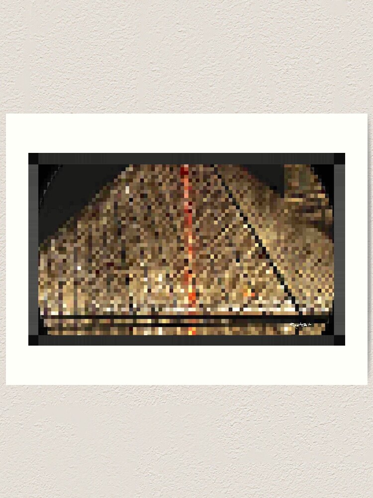 Alternate view of PYRAM^D by RootCat Art Print