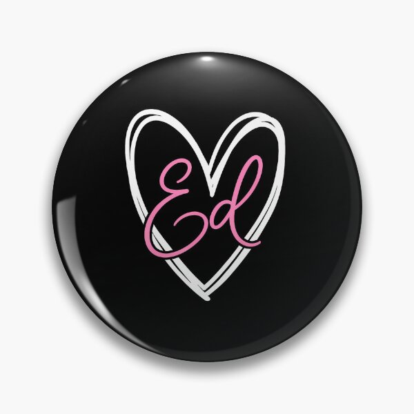 Item preview, Ed Name Pink Heart For Men Women Girls Teen designed and sold by RealestInternet.