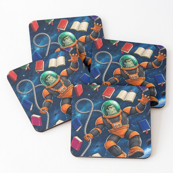 Item preview, The Astronaut Reader designed and sold by WaveAcuarela.