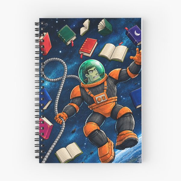 Item preview, The Astronaut Reader designed and sold by WaveAcuarela.