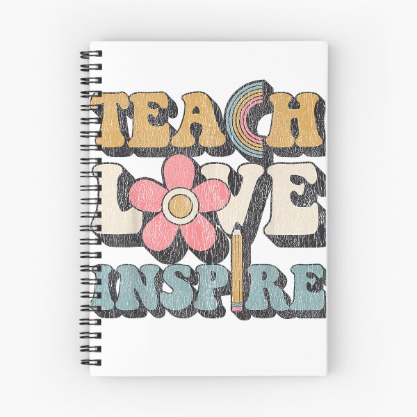 Item preview, Teach Love Inspire - Retro Teacher Design T-Shirt designed and sold by VendaVirtualVip.