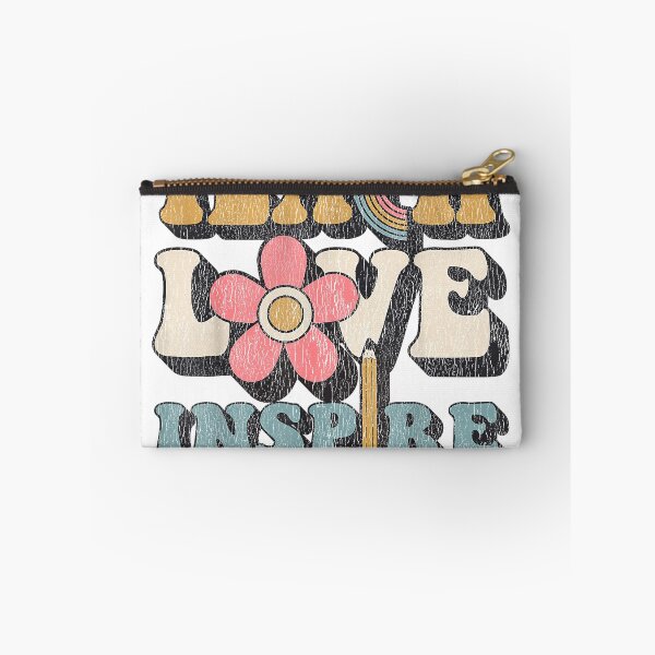 Item preview, Teach Love Inspire - Retro Teacher Design T-Shirt designed and sold by VendaVirtualVip.