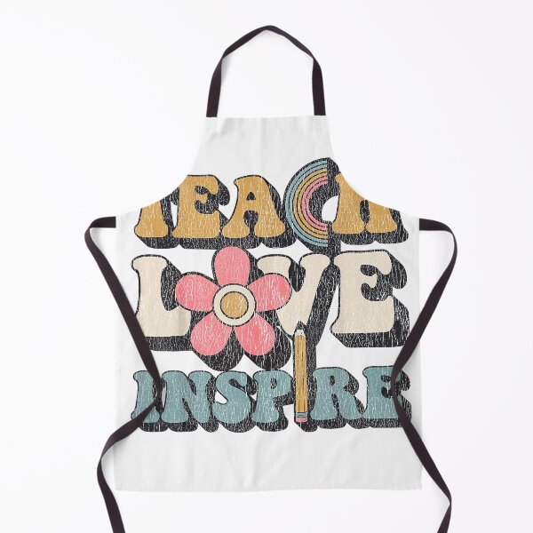 Item preview, Teach Love Inspire - Retro Teacher Design T-Shirt designed and sold by VendaVirtualVip.