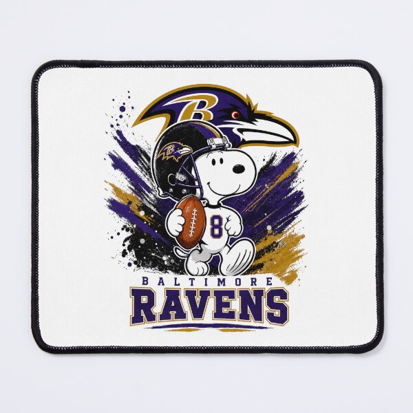 Item preview, Snoopy Baltimore Football Graphic Grunge Art designed and sold by CaneufeyCip.