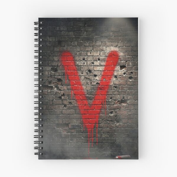 Item preview, V for Victory (and Vengeance) - Post-Apocalyptic Art designed and sold by CleverCulture.