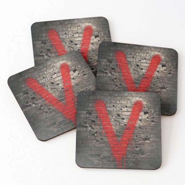 Item preview, V for Victory (and Vengeance) - Post-Apocalyptic Art designed and sold by CleverCulture.