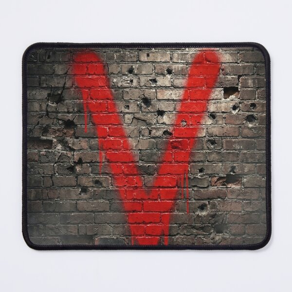 Item preview, V for Victory (and Vengeance) - Post-Apocalyptic Art designed and sold by CleverCulture.