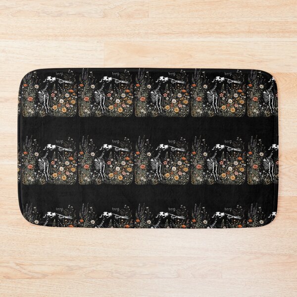 Item preview, Boop Funny Dog Skeleton Boop Halloween Wildflower Botanical designed and sold by RealestInternet.