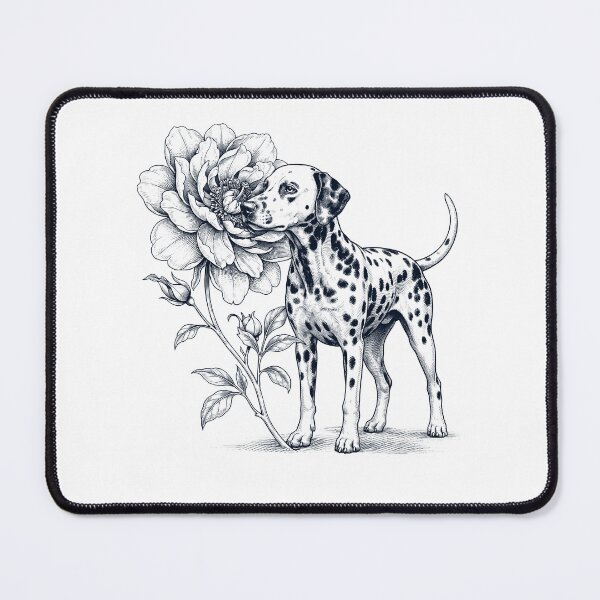 Item preview, Dalmatian Smell Flower Dog Lover designed and sold by dian-rody-crest.