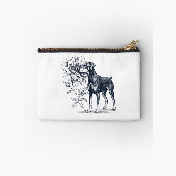 Item preview, Doberman Pinscher Smell Flower Dog Lover designed and sold by dian-rody-crest.
