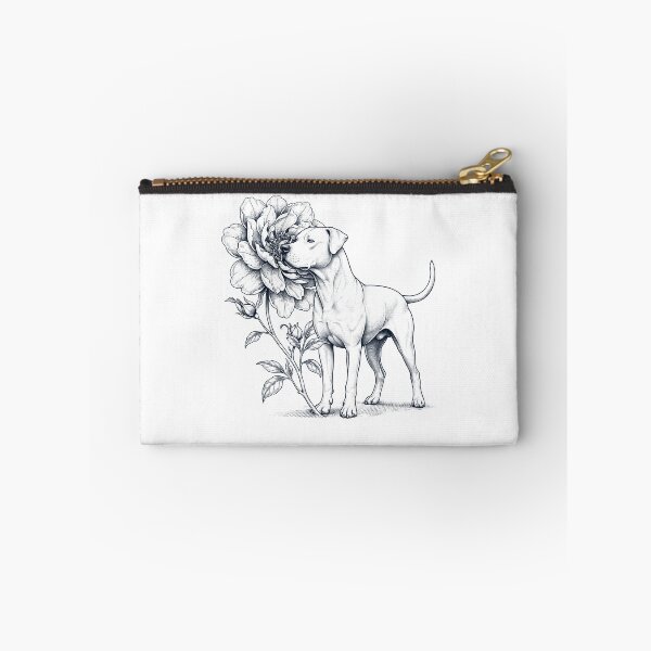 Artikelvorschau, Dogo Argentino riecht Blume Hundeliebhaber entworfen und verkauft von dian-rody-crest.
