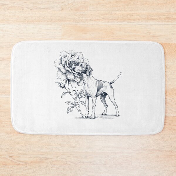 Item preview, English Pointer Smell Flower Dog Lover designed and sold by dian-rody-crest.