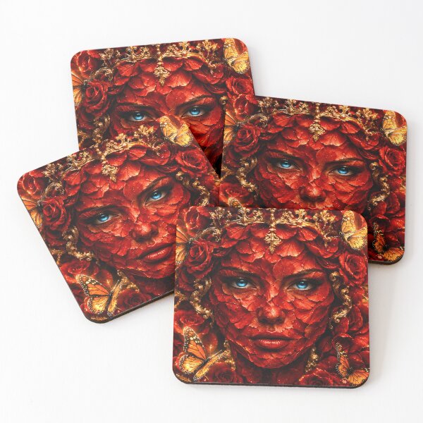 Item preview, Rose Petal Queen Blue Eyes designed and sold by KuzeyWestStudio.