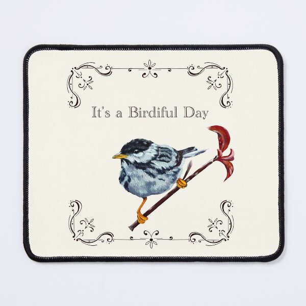 Item preview, It's a Birdiful Day, Blackpoll Warbler designed and sold by MADProduction.