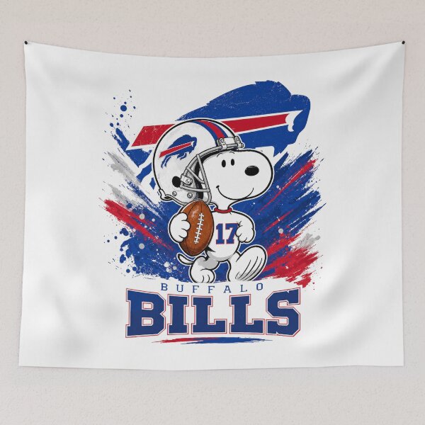 Item preview, Snoopy Buffalo Bills Football Graphic Grunge Art  designed and sold by CaneufeyCip.
