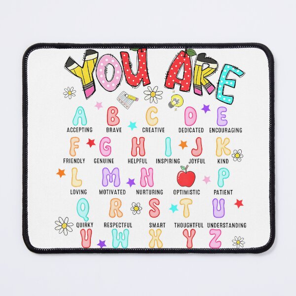 Item preview, Teacher You are Letters Alphabet Learn ABCs Boy Girl Reading T-Shirt designed and sold by bunnymoon stickers.
