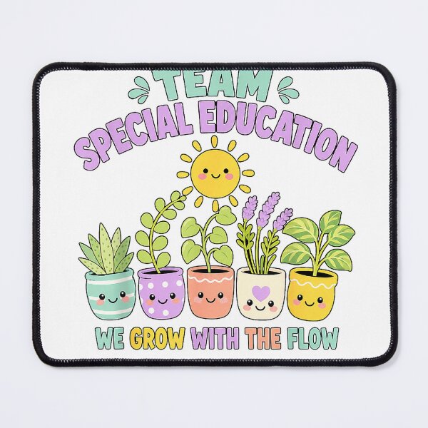 Item preview, Team Sped Grow with The Flow Cute Special Education Teacher T-Shirt designed and sold by Cafe18.