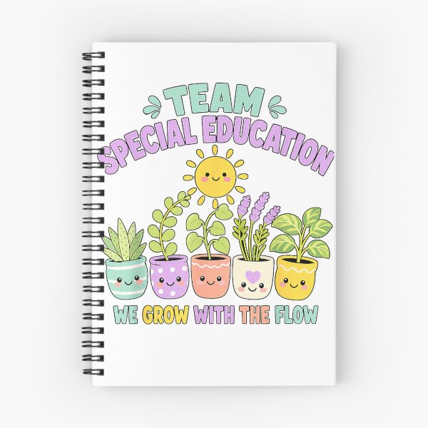 Item preview, Team Sped Grow with The Flow Cute Special Education Teacher T-Shirt designed and sold by Cafe18.