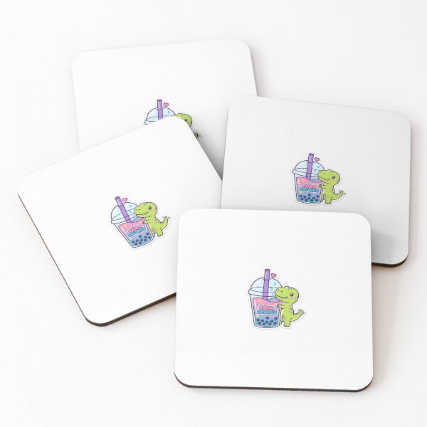 Item preview, Tiny Arms T-Rex Boba Tea Cute Kawaii Dinosaur designed and sold by BrFrong.