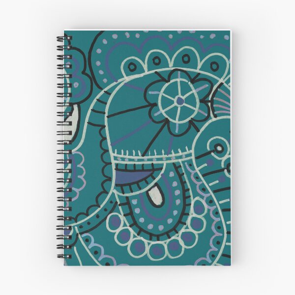 Item preview, Blue Bohemian Bird Illustration designed and sold by Fani*.