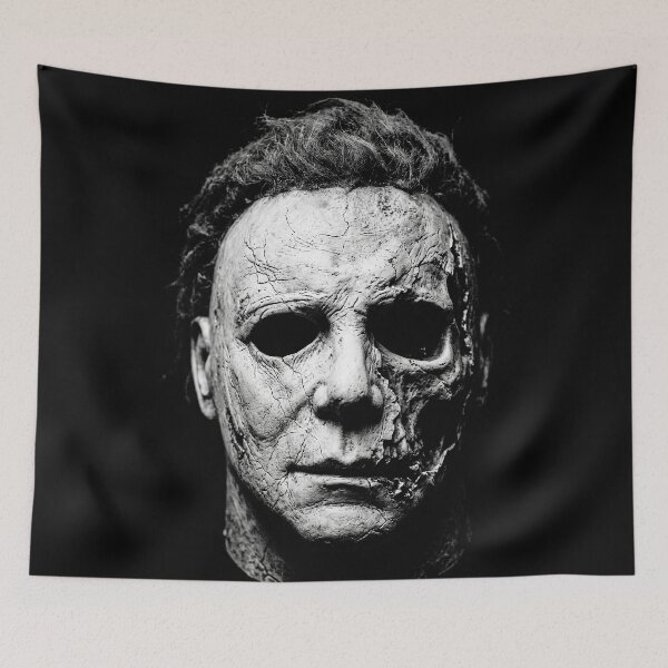 Item preview, Cracked Ceramic Mask Occult Print designed and sold by The Mellonaire.