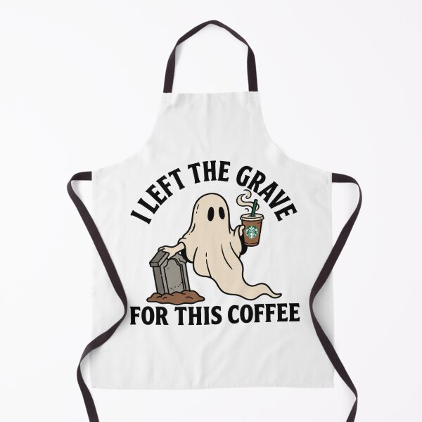 Item preview, I Left the Grave for This Coffee Funny Ghost Halloween Coffee Lover designed and sold by wingoo22.