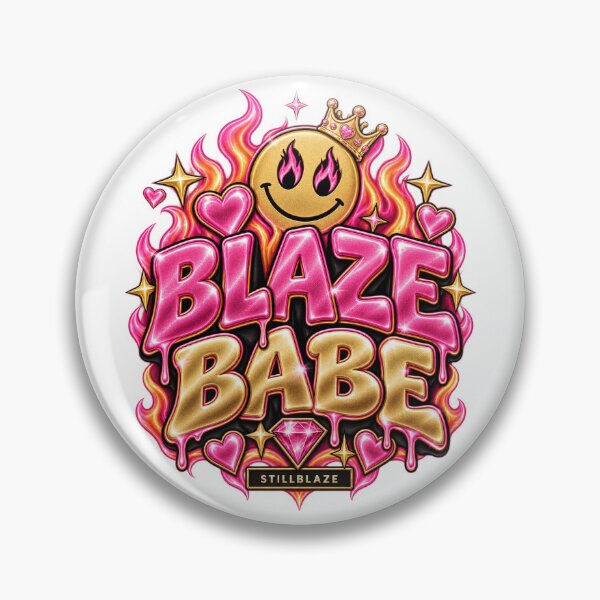 Item preview, Blaze Babe – Pink Y2K Streetwear by STILLBLAZE designed and sold by BilcoStillbaze.