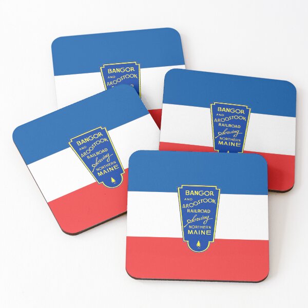 Item preview, Bangor and Aroostook Tricolor designed and sold by Trains-and-Rail.