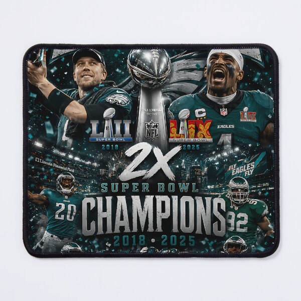 Item preview, Eagles 2X Super Bowl Champs designed and sold by DonaldChampion.