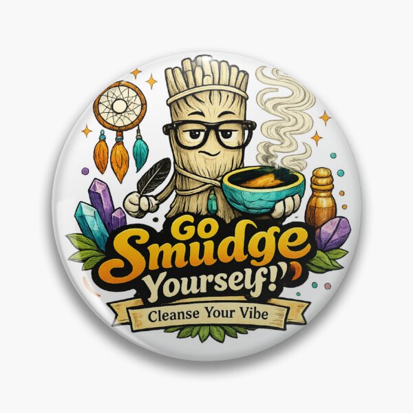 Item preview, Go Smudge Yourself – Funny Sage Smudging Spiritual Humor designed and sold by 11-Designs.