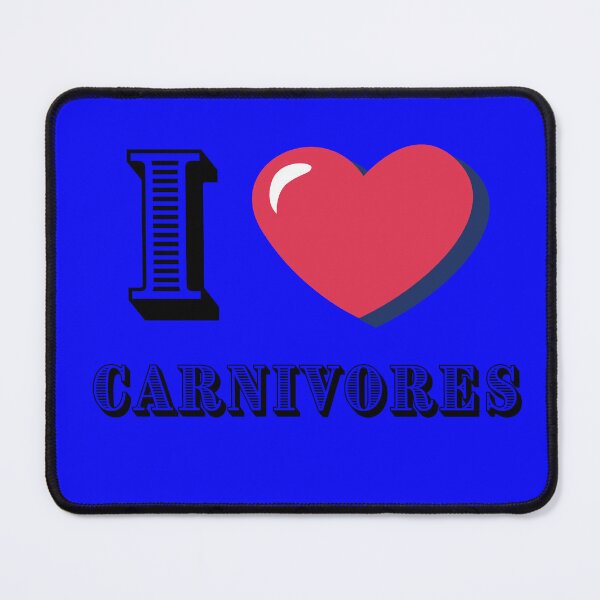 Item preview, I lOVE CARNIVORES designed and sold by CarnivoreGifts.