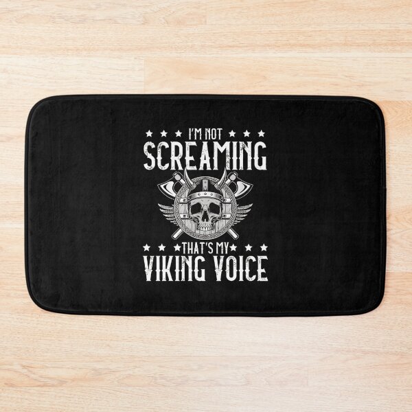 Item preview, Viking Voice Skull Axe Funny Norse Humor designed and sold by karimjcshaben.