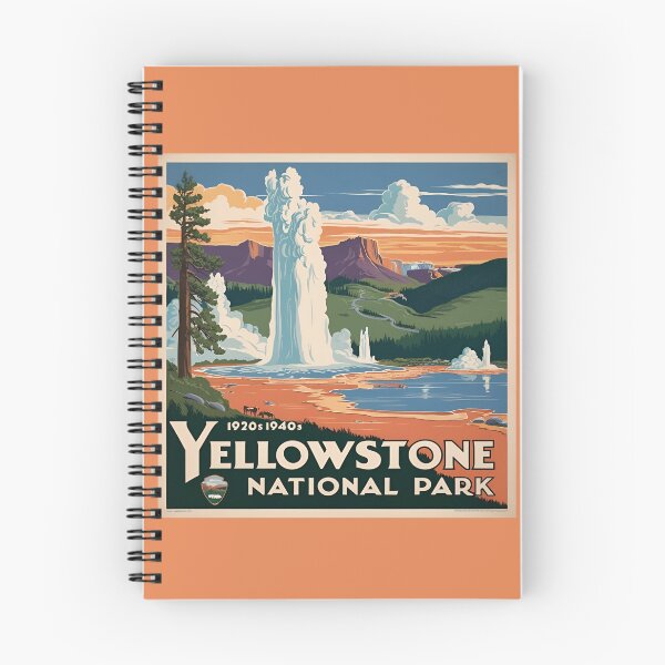 Item preview, Yellowstone National Park 1940s designed and sold by Eclipse 3699.